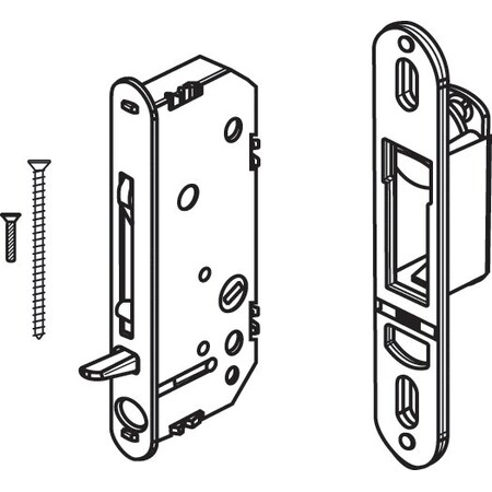 Mortise Lock And Receiver